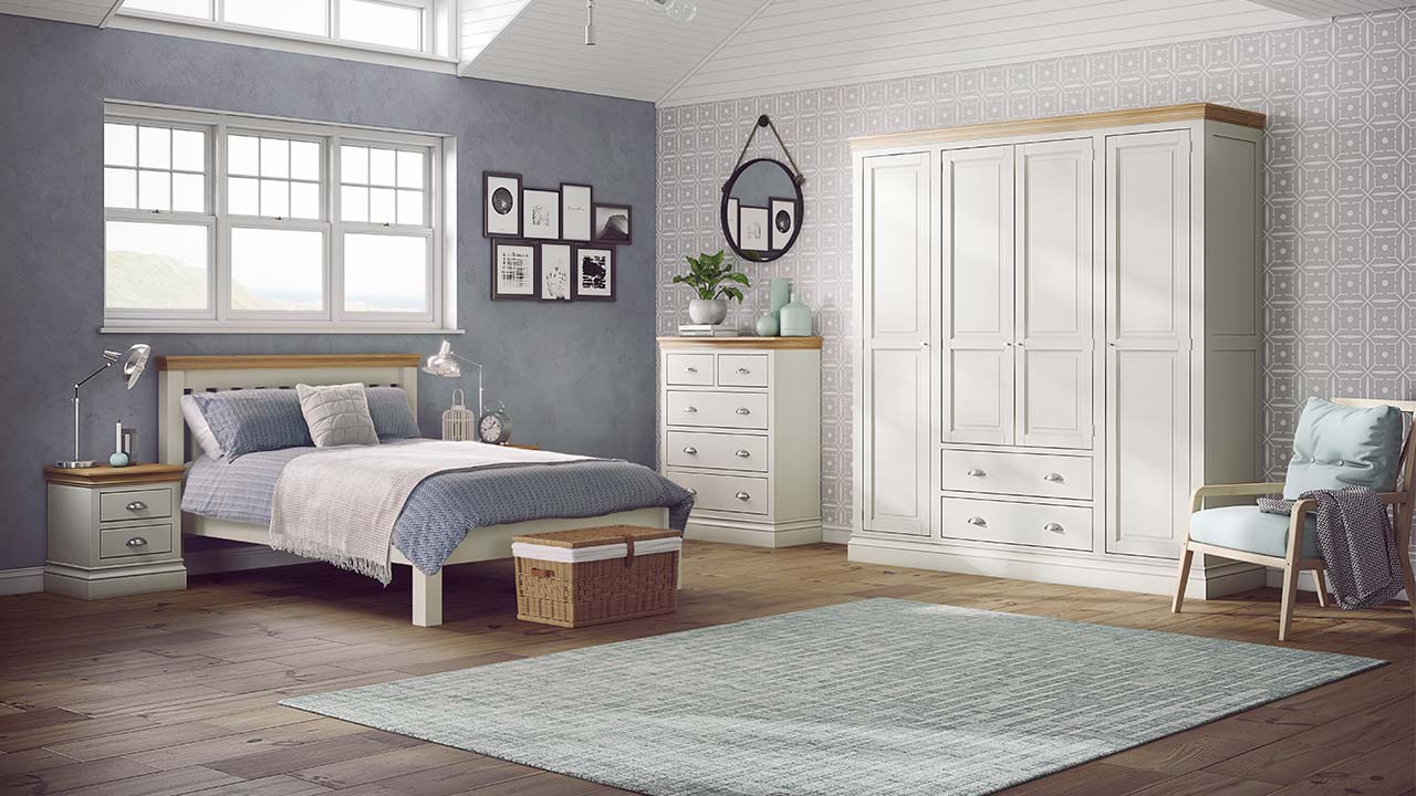 Ambleside Oak Painted Choice of 9 Colours Bedroom Furniture