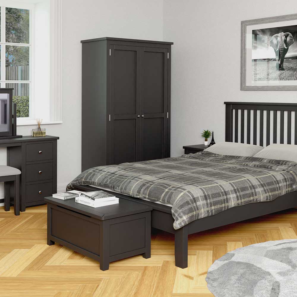 Cotswold Charcoal Black Bedroom Furniture