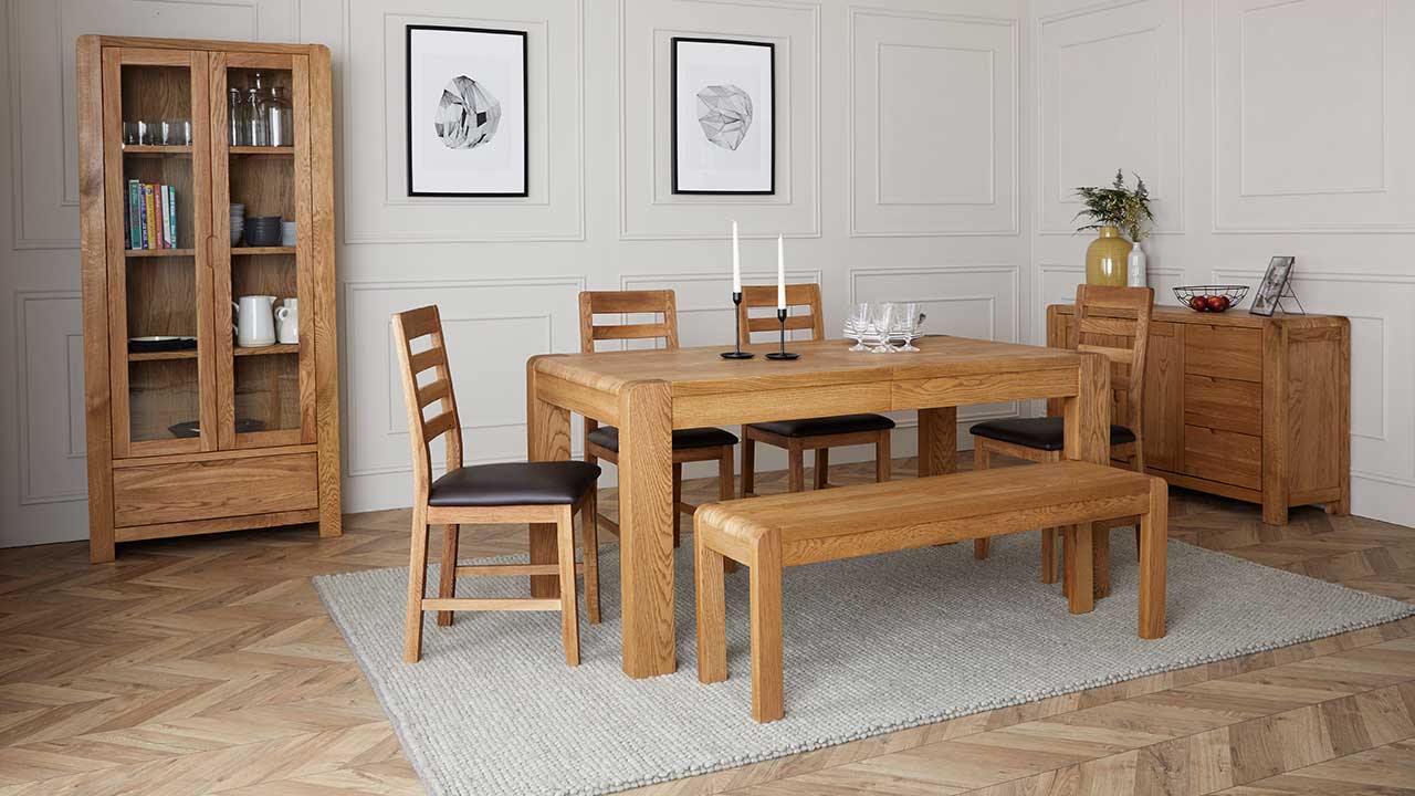 Crescent Oak Dining Room Furniture