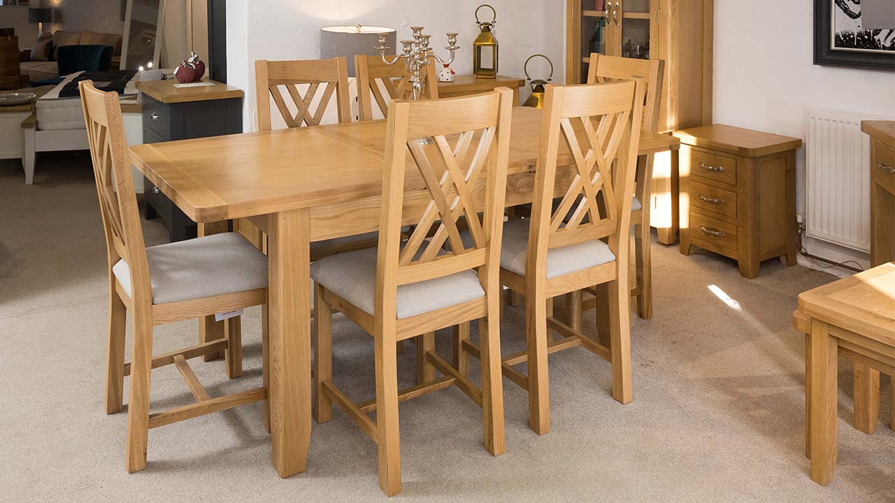 Denby Oak Dining Room Furniture