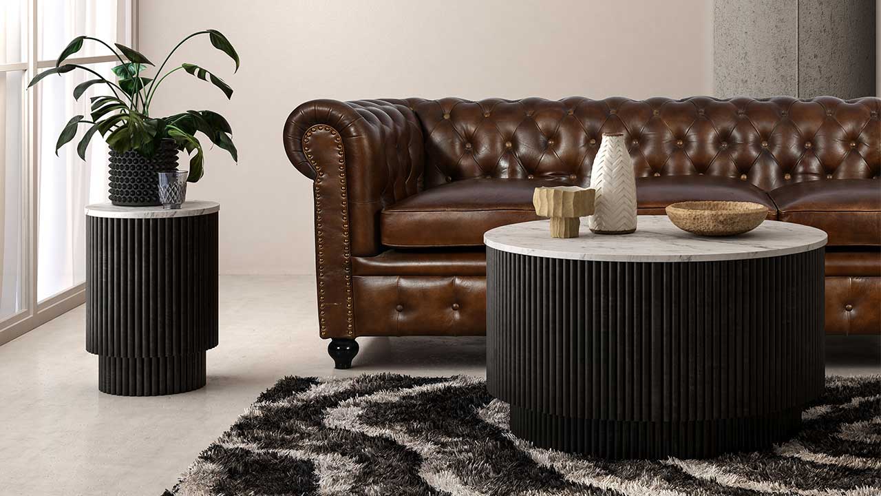 Monaco in Charcoal Furniture Range