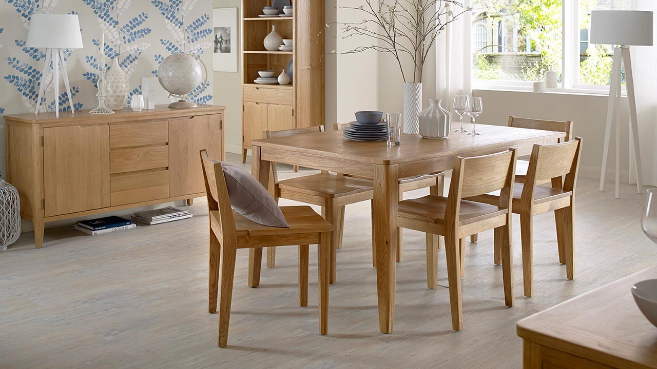 Copenhagen Oak Dining Room Furniture