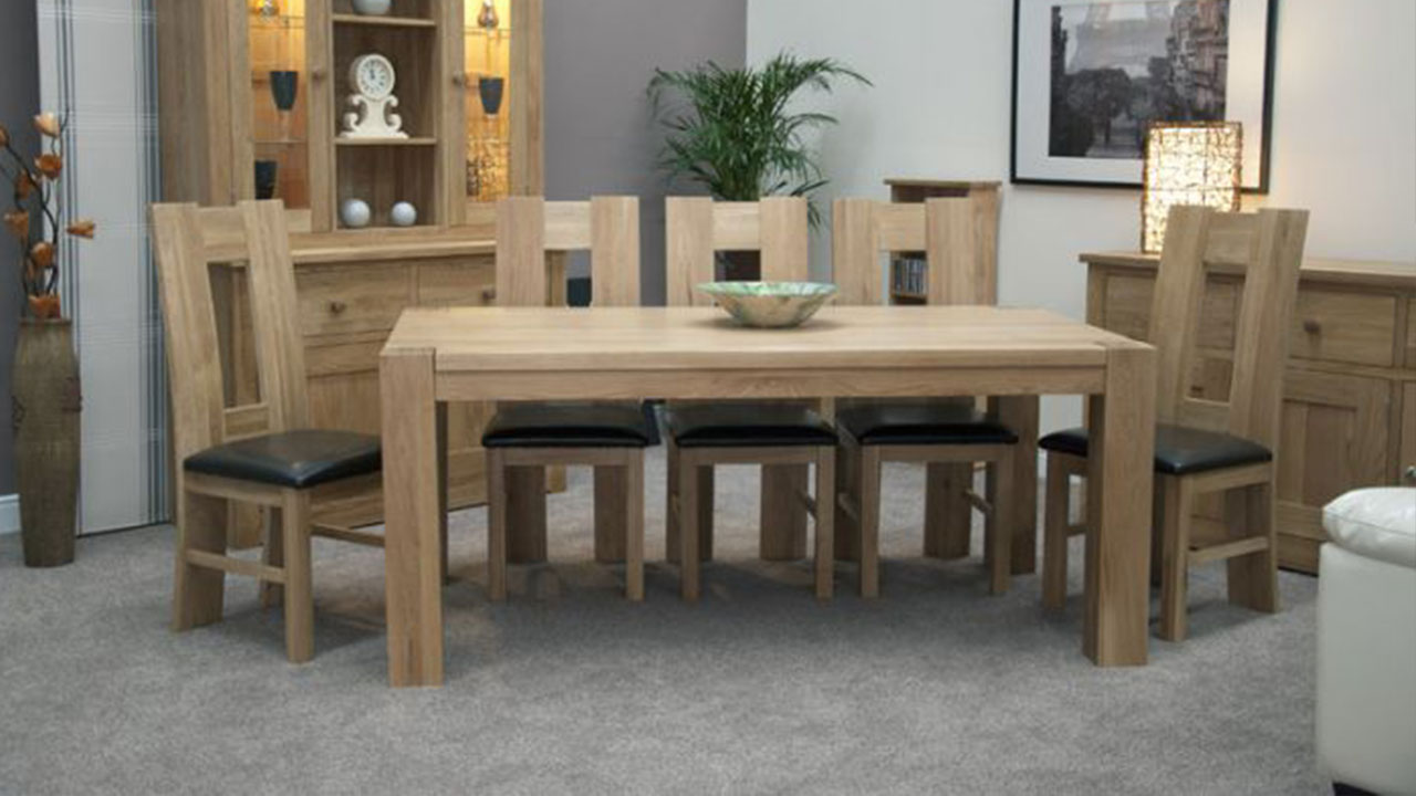 Pandora Solid Oak Dining Room Furniture