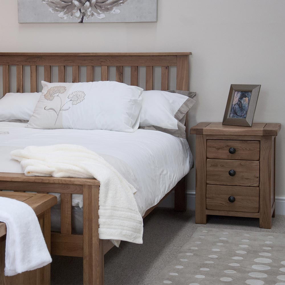 Rustic Solid Oak Bedroom Furniture