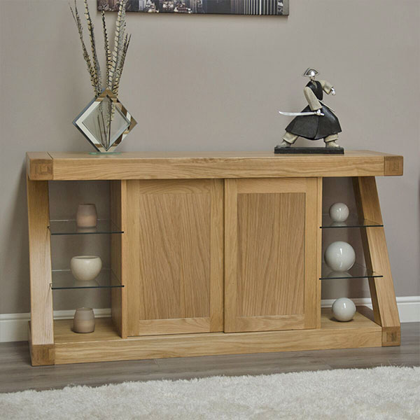 Z Solid Oak Living Room Furniture