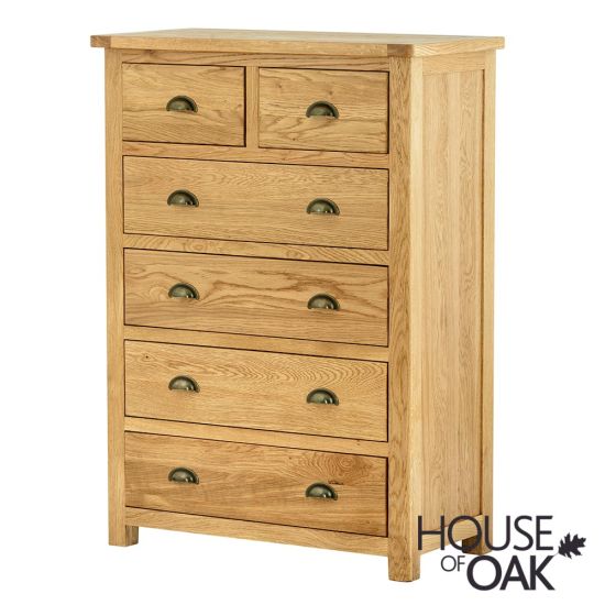 Portman 4+2 Drawer Chest in Oak