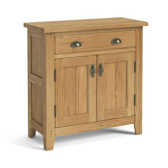 Paignton Oak Mini Sideboard with Top Drawer