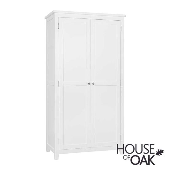 Cotswold White 2 Door Wardrobe