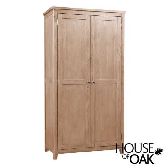 Cotswold Oak Ladies Wardrobe