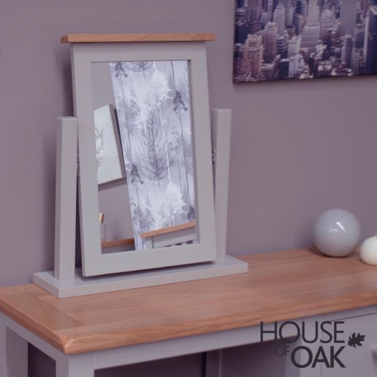 Diamond Grey Dressing Mirror