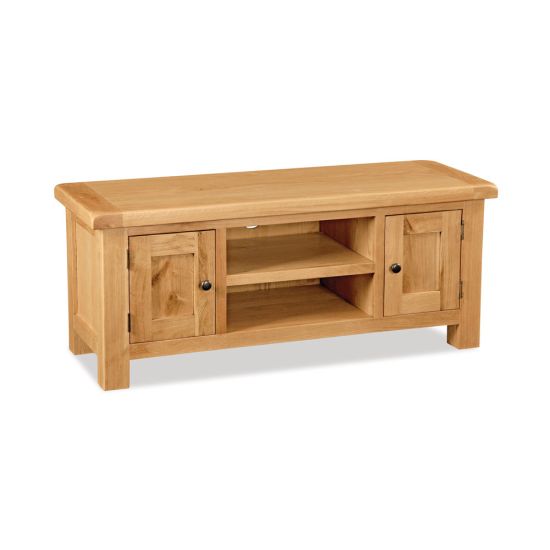 Oxford Oak 120cm TV Cabinet with 2 Doors