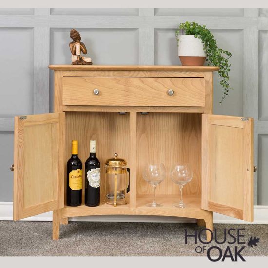 Hudson Oak Small Sideboard