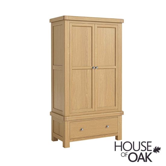 London Oak Gents Wardrobe