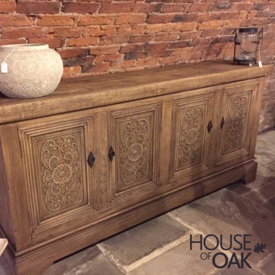 Hudson Bay Reclaimed Elm 4 Door Sideboard