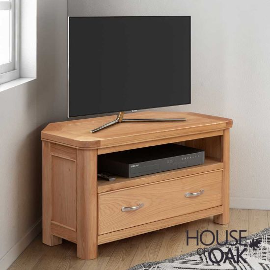 Kensington Oak Corner TV Unit