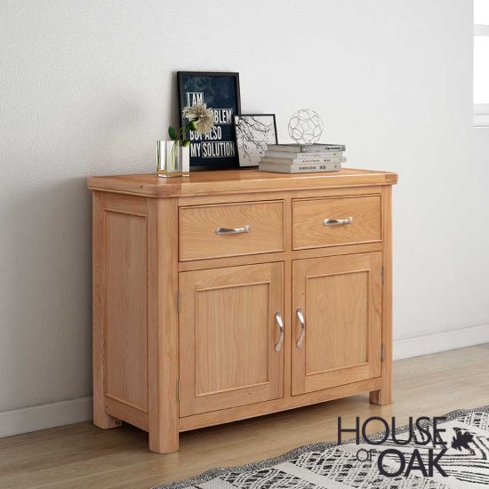 Kensington Oak 2 Door 2 Drawer Sideboard