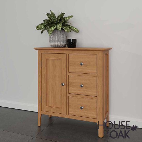 Oslo Oak Large Cupboard