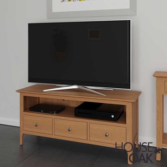 Oslo Oak Large TV Cabinet 