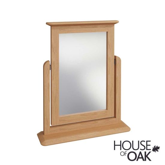 Oslo Oak Trinket Mirror