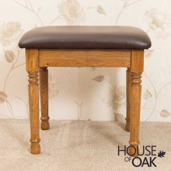 Philippe Solid Oak Bedroom Stool