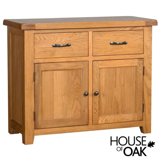 Canterbury Oak 2 Door 2 Drawer Sideboard