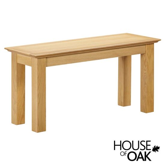 Somerset Oak Small Bench 90cm Wide