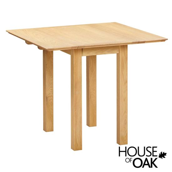 Somerset Oak Square Drop Leaf Table