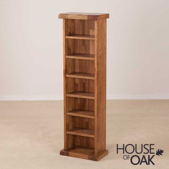 Balmoral Solid Oak CD Rack