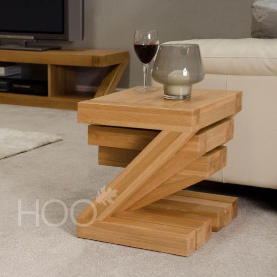 Z Oak Nest of Tables