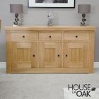 Bordeaux Oak Medium Sideboard