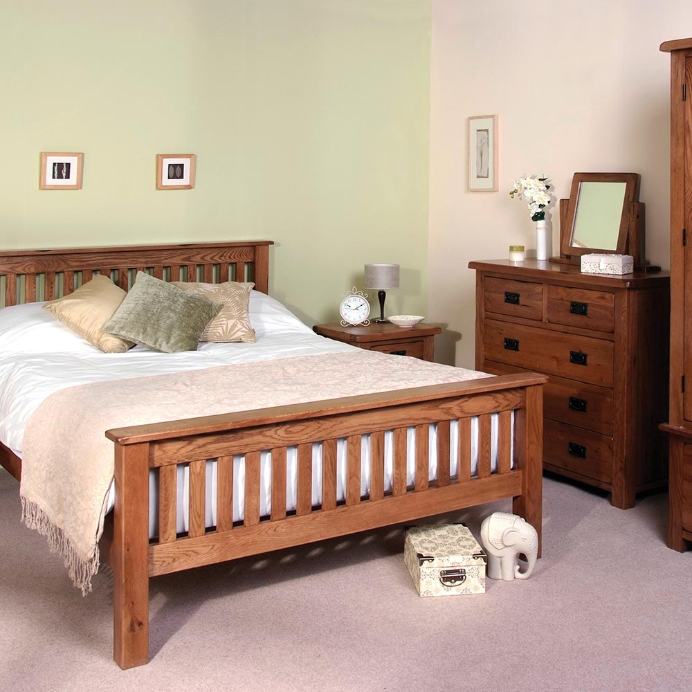 Farmhouse Oak Bedroom Furniture