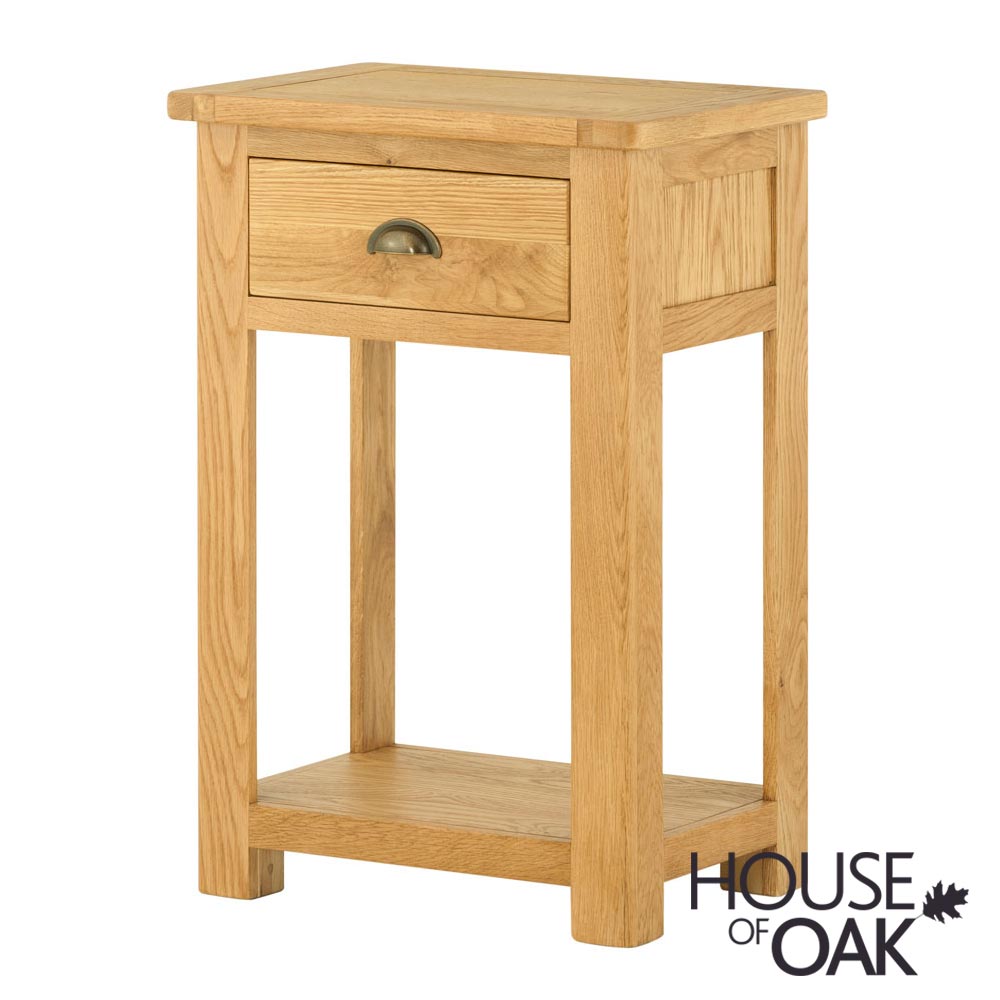 Portman 1 Drawer Console Table in Oak