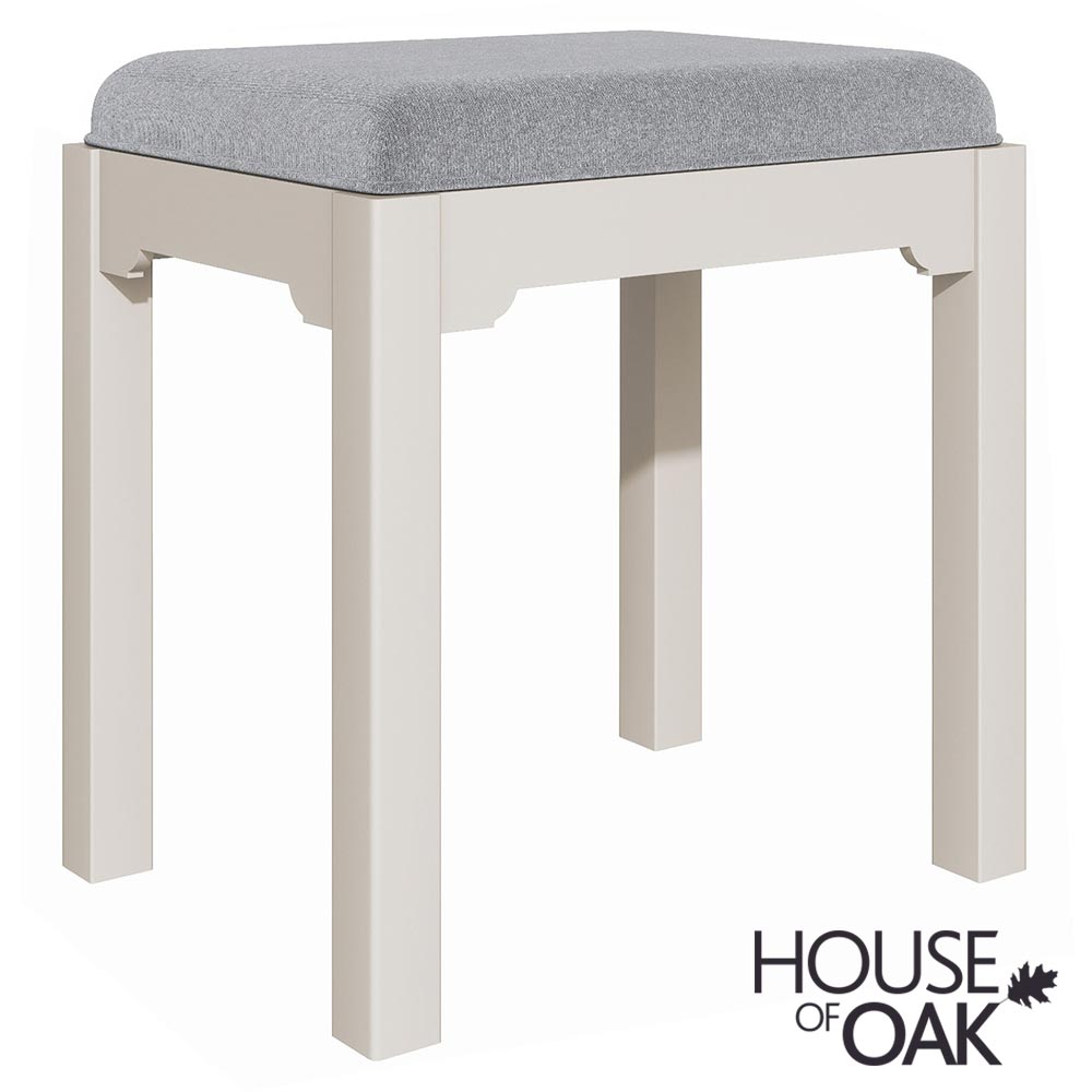 Symphony Grey Bedroom Stool