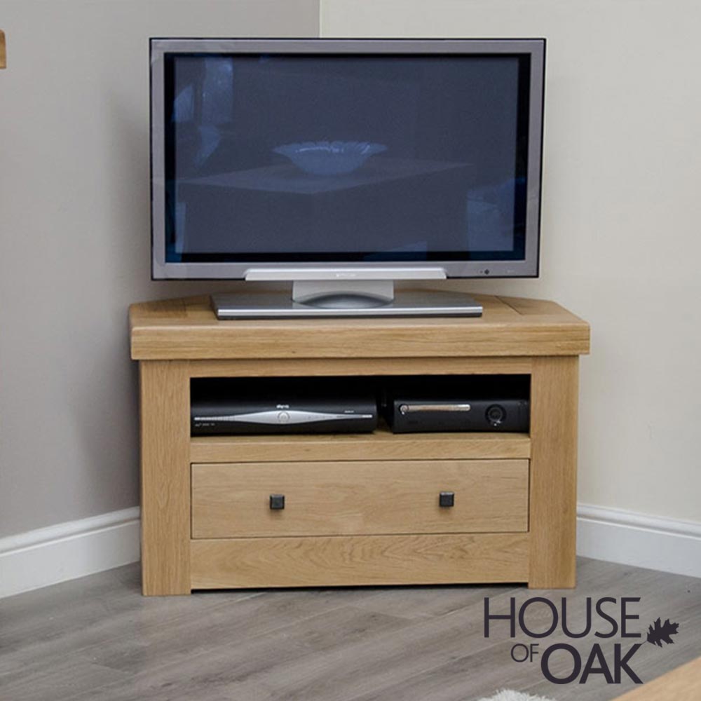 Bordeaux Oak Corner TV Unit