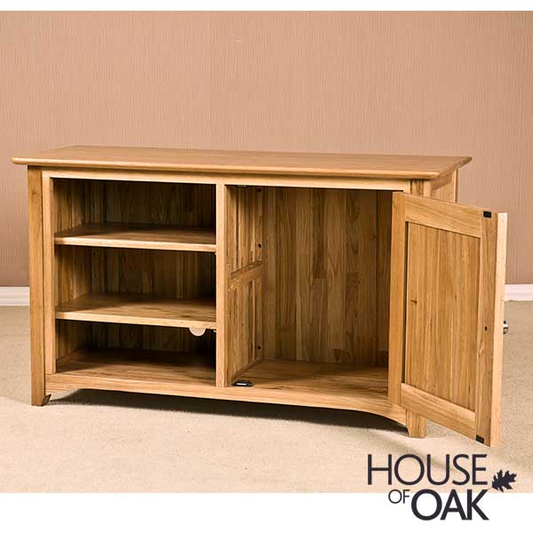 Buckingham Solid Oak Standard TV Unit