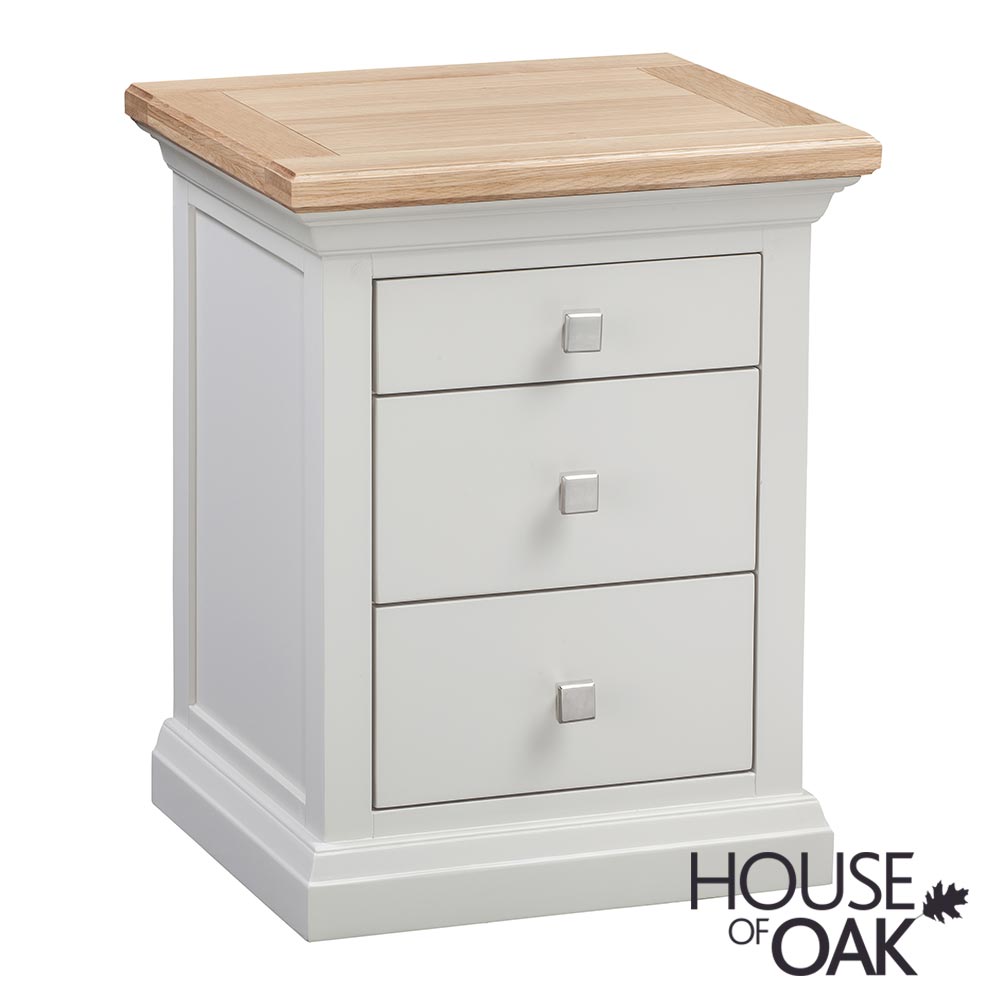 Cotswold Moonlight 3 Drawer Bedside Cabinet