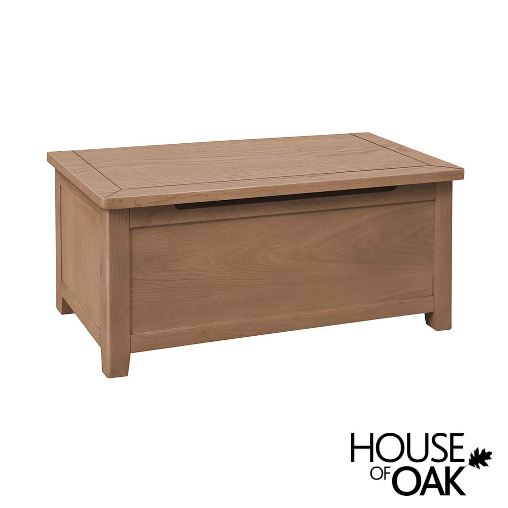 Cotswold Oak Blanket Box