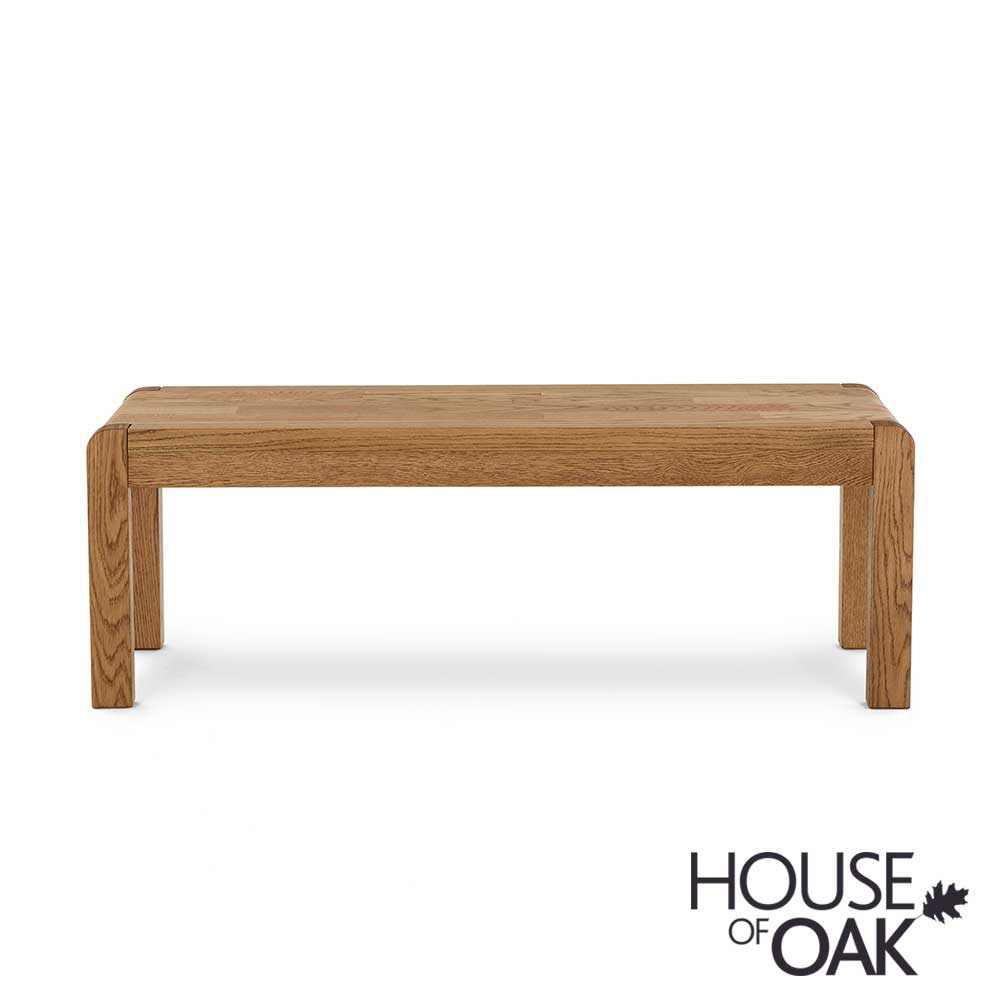 Crescent Oak Bench