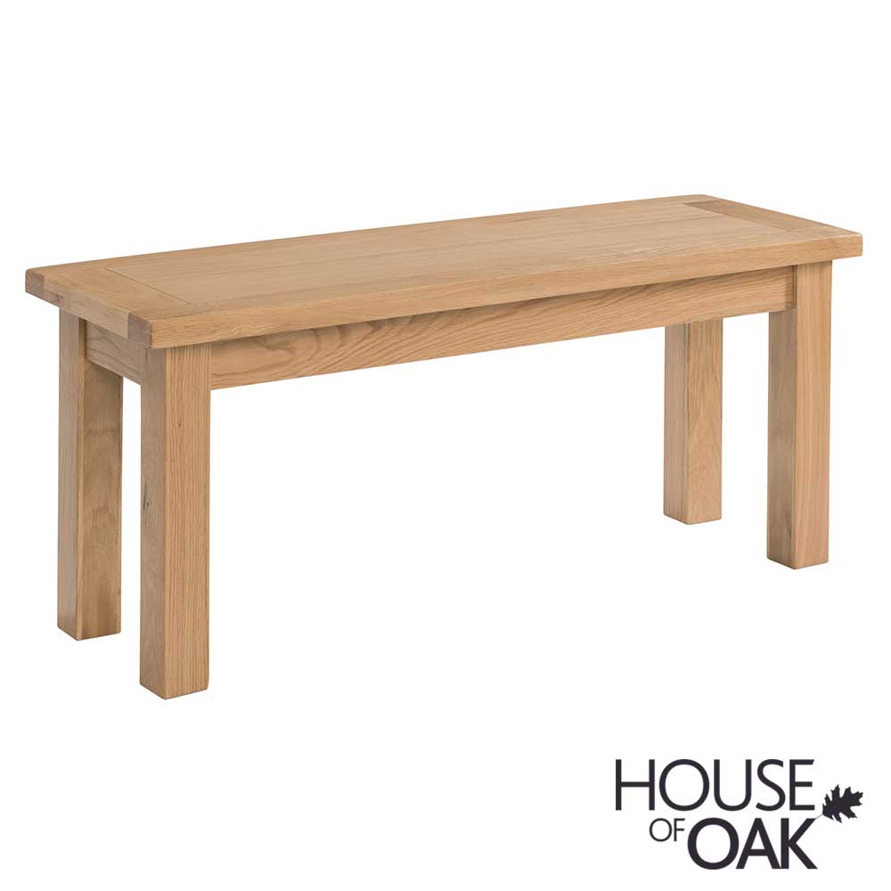 Keswick Oak 90cm Bench