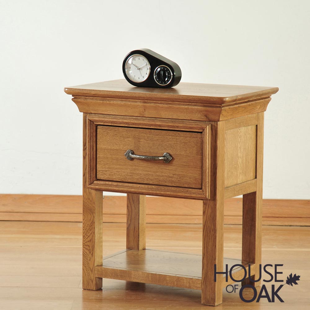 Paris Solid Oak Nightstand