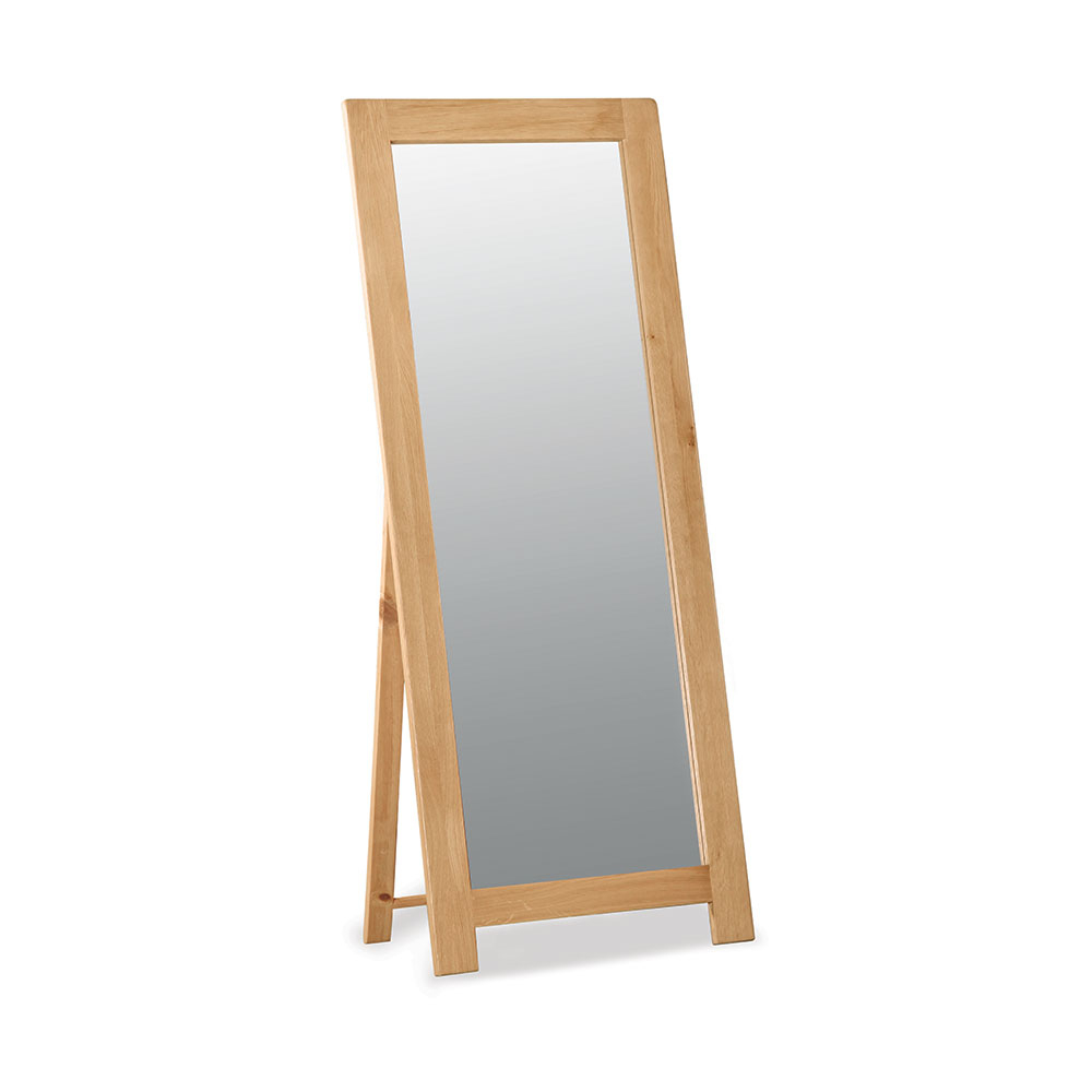 Oxford Oak Cheval Mirror