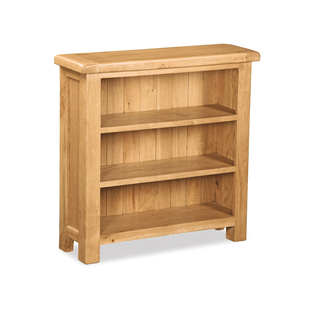 Oxford Oak Low Bookcase