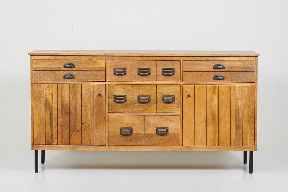 Haberdashery Industrial Furniture Large Sideboard