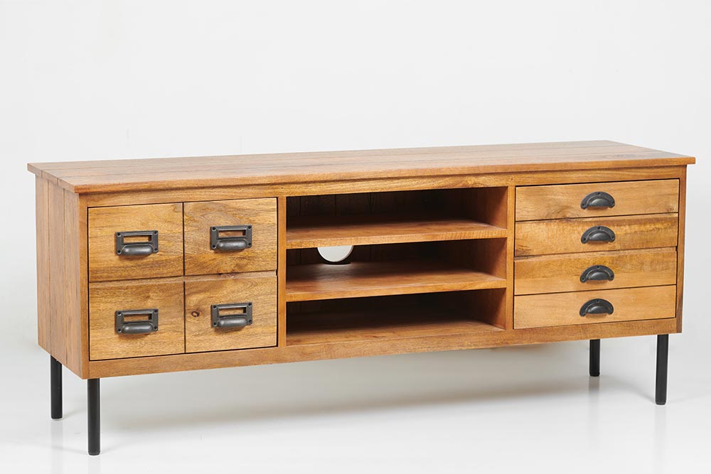 Haberdashery Industrial Furniture TV Unit