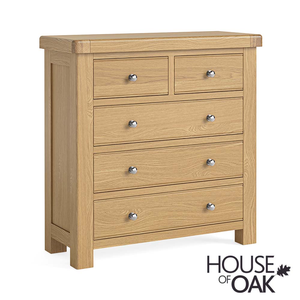 London Oak Small Chest of Drawers