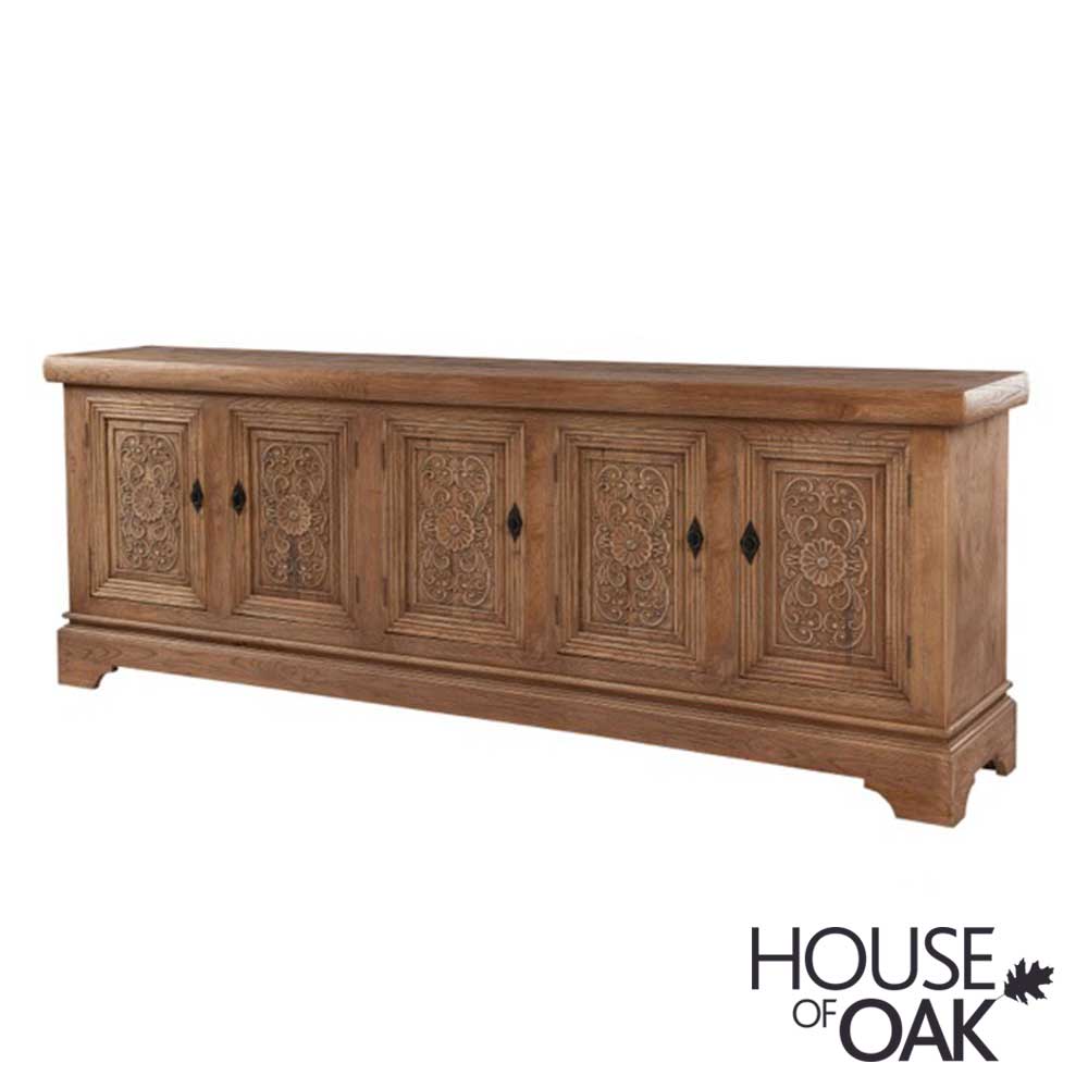 Hudson Bay Reclaimed Elm 5 Door Sideboard