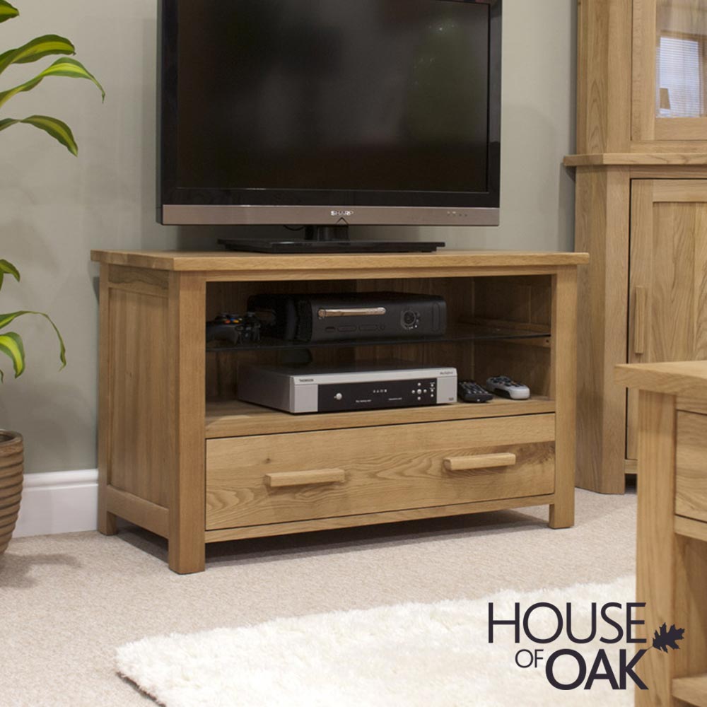 Opus Solid Oak TV Cabinet