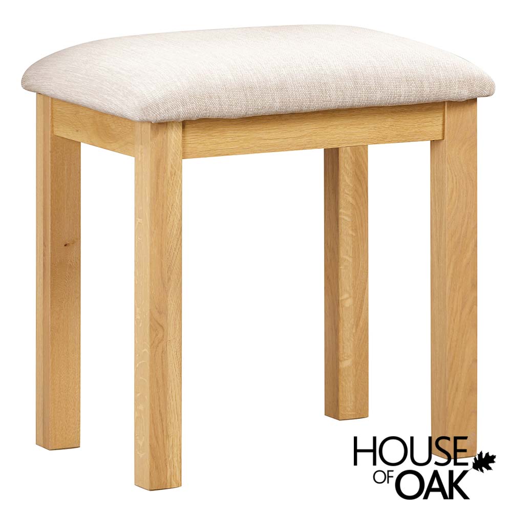 Somerset Oak Bedroom Stool