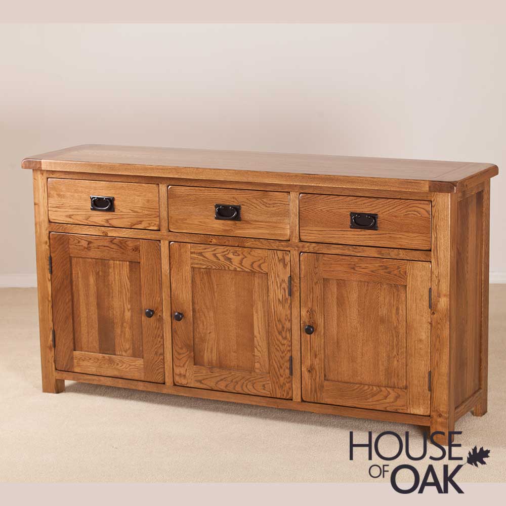 Balmoral Oak Large Sideboard