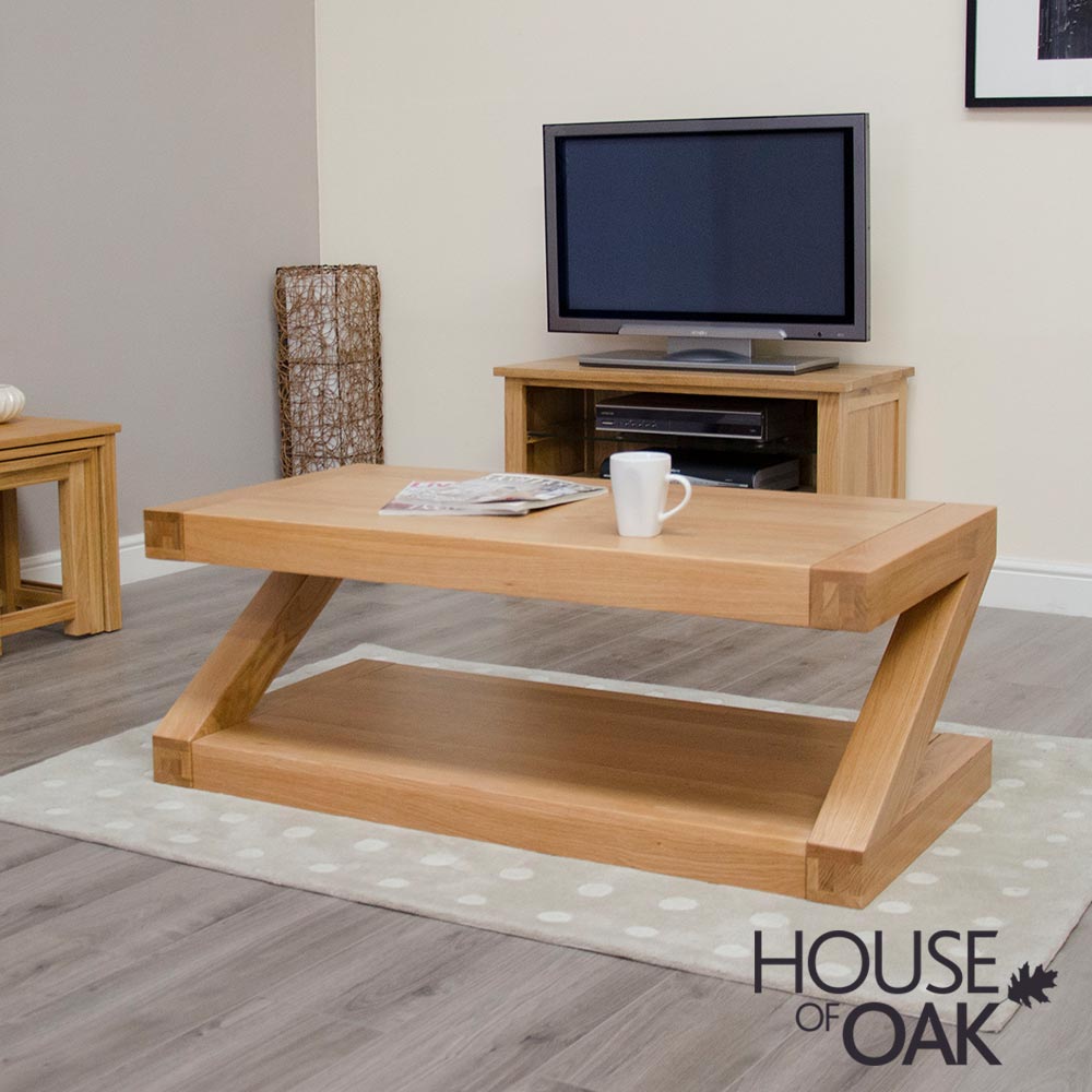 Z Oak 4ft x 2ft Coffee Table